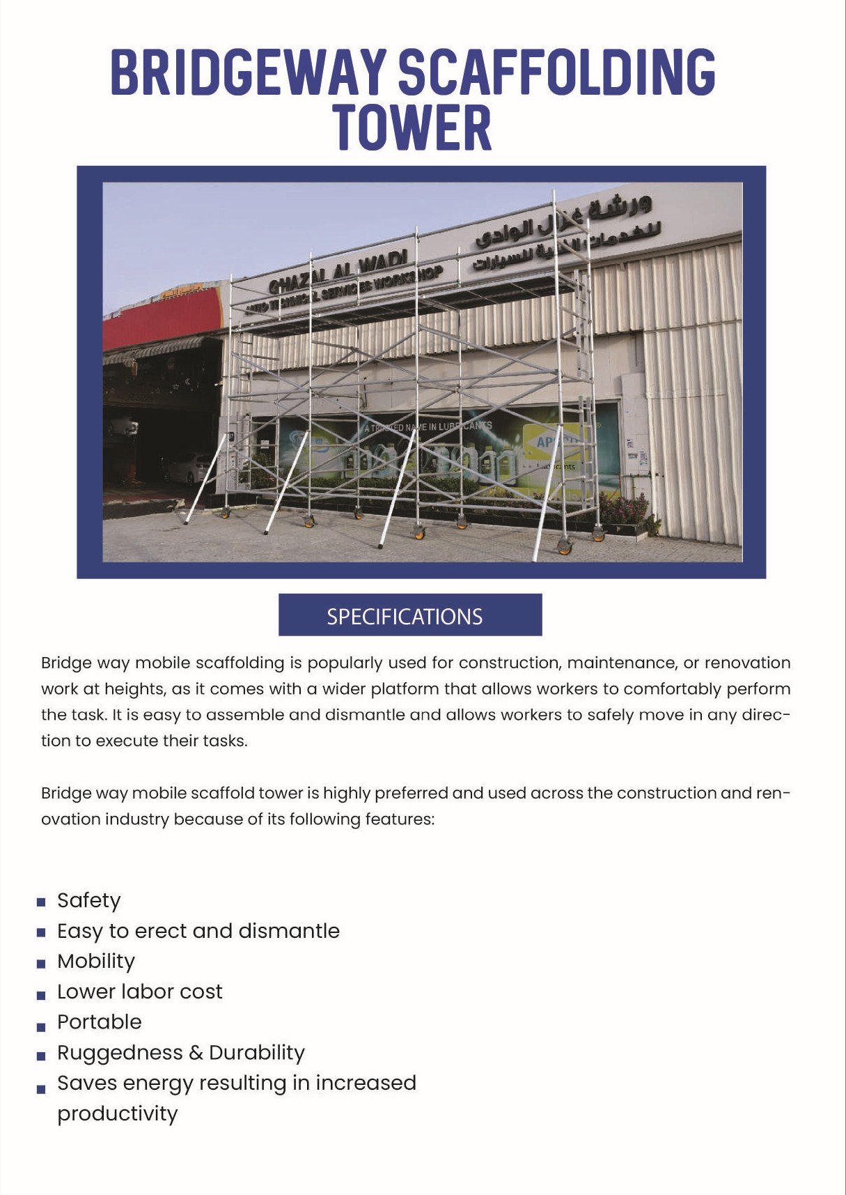 Bridgeway Scaffolding